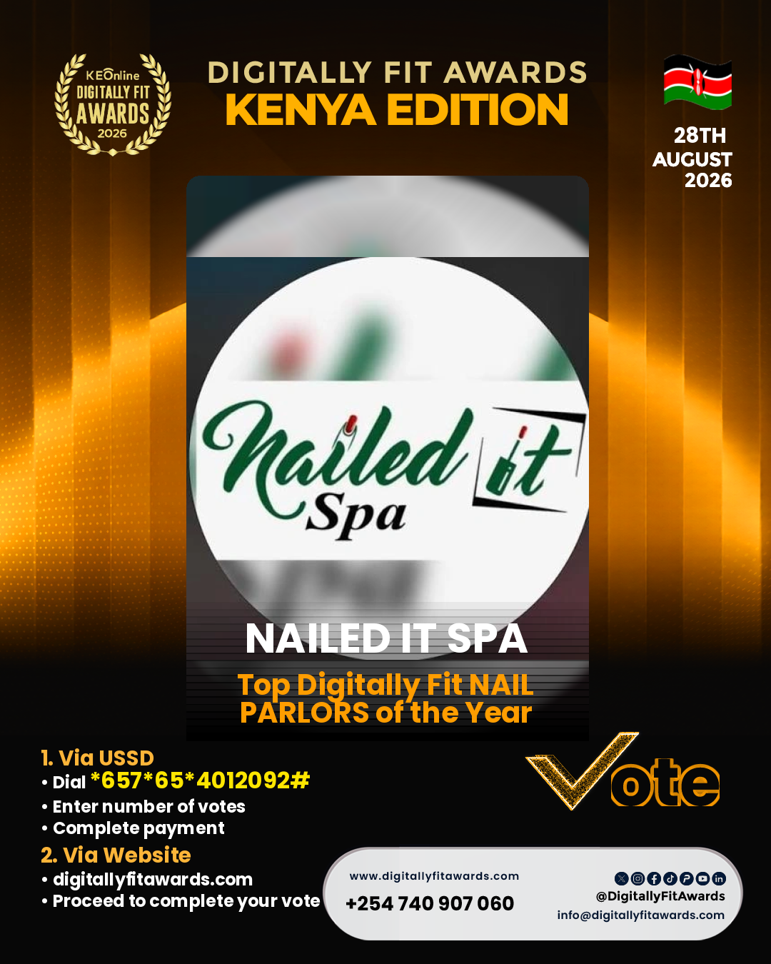 Nailed It Spa poster