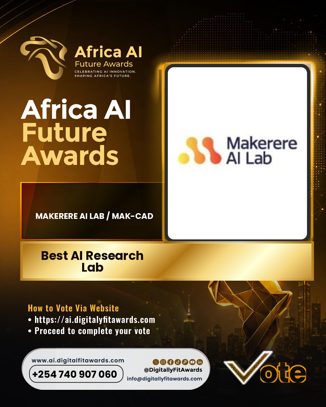 Makerere AI Lab / Mak-CAD poster