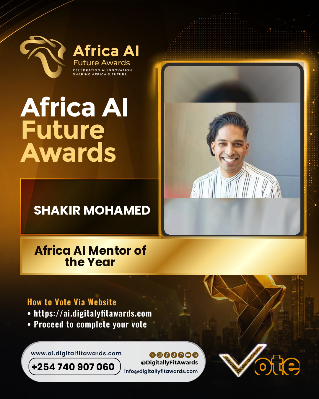 Shakir Mohamed poster