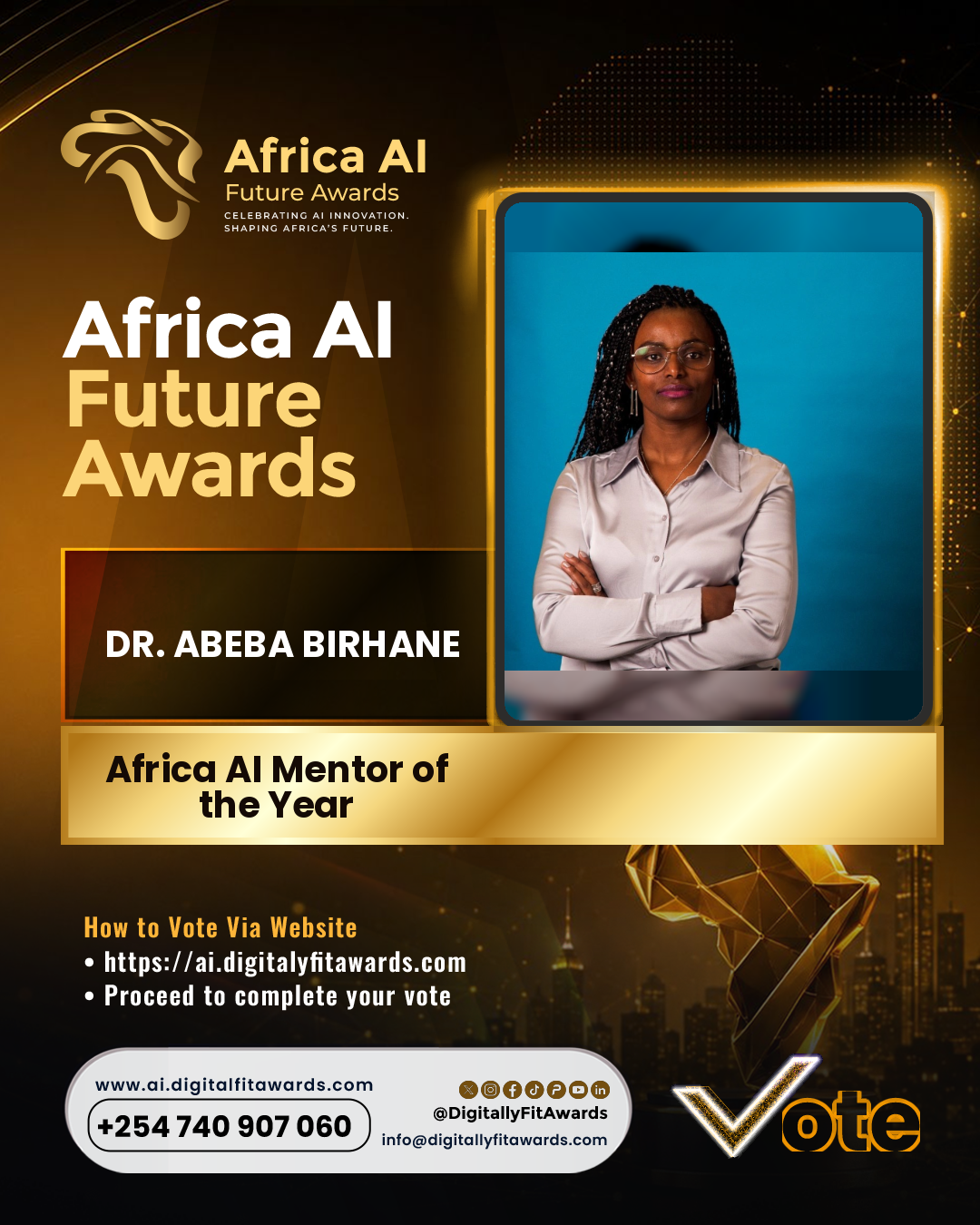 Dr. Abeba Birhane poster