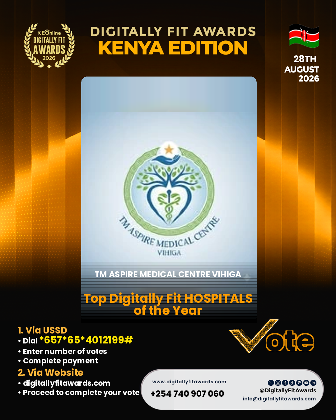 TM Aspire Medical Centre Vihiga poster