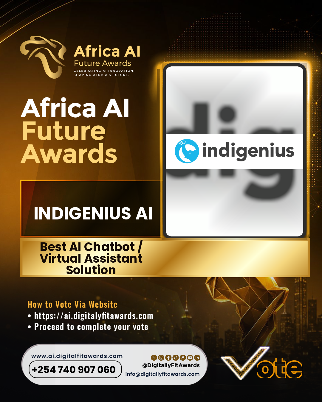 Indigenius AI poster