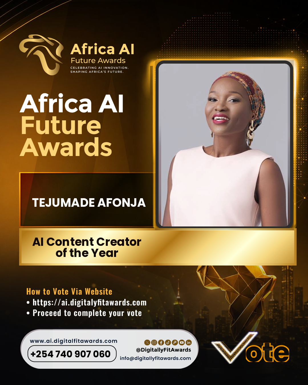 Tejumade Afonja poster