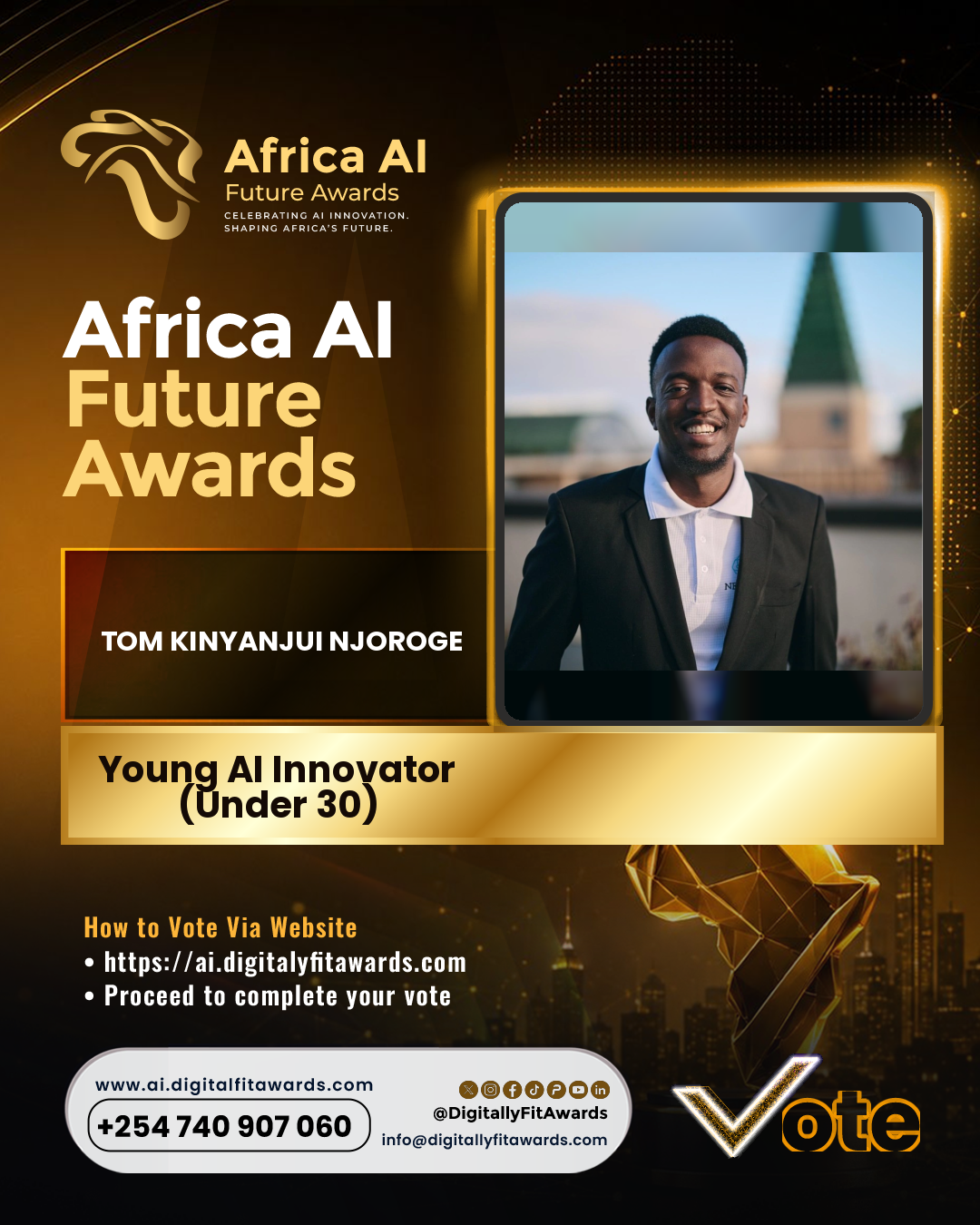 Tom Kinyanjui Njoroge poster