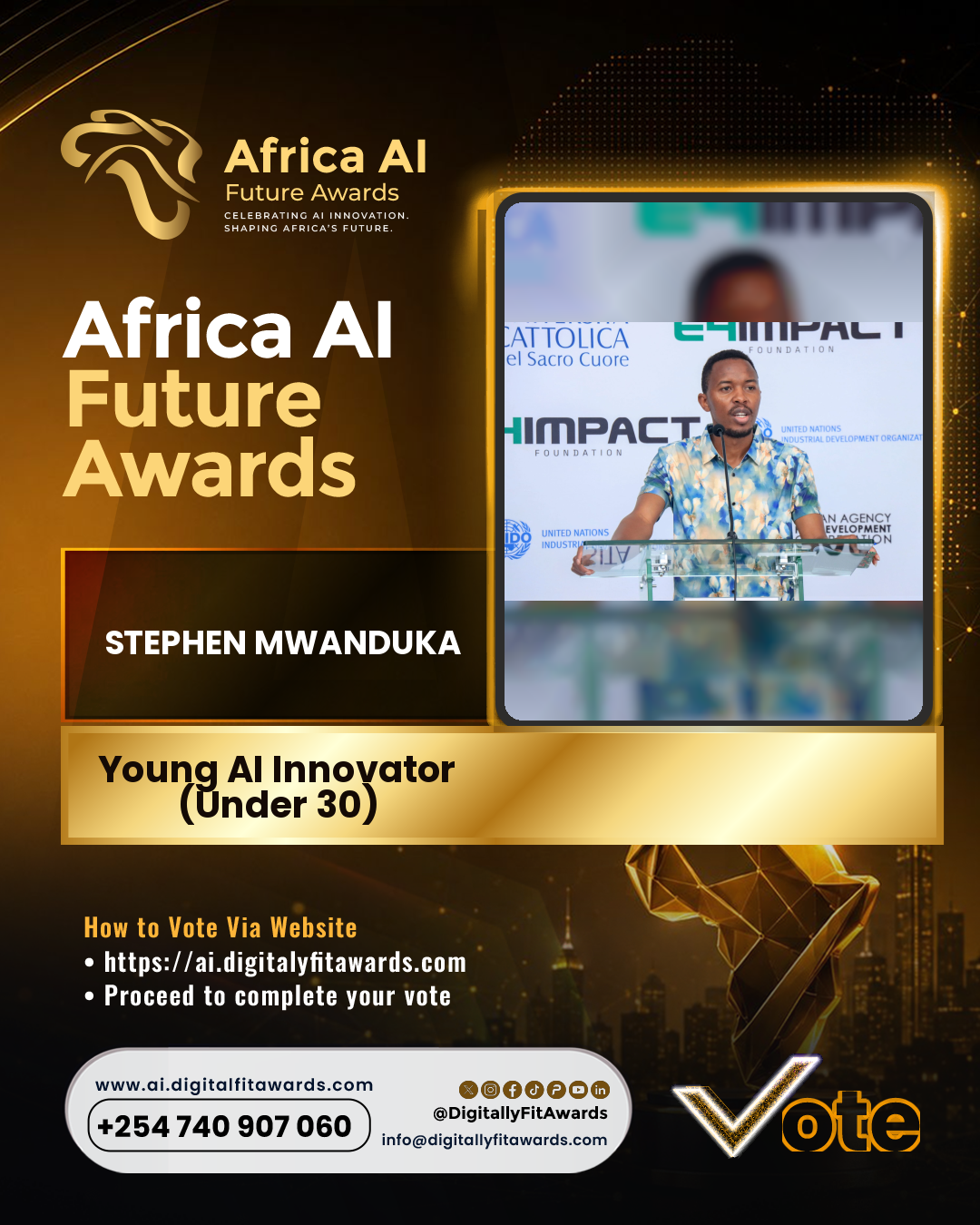 Stephen Mwanduka poster
