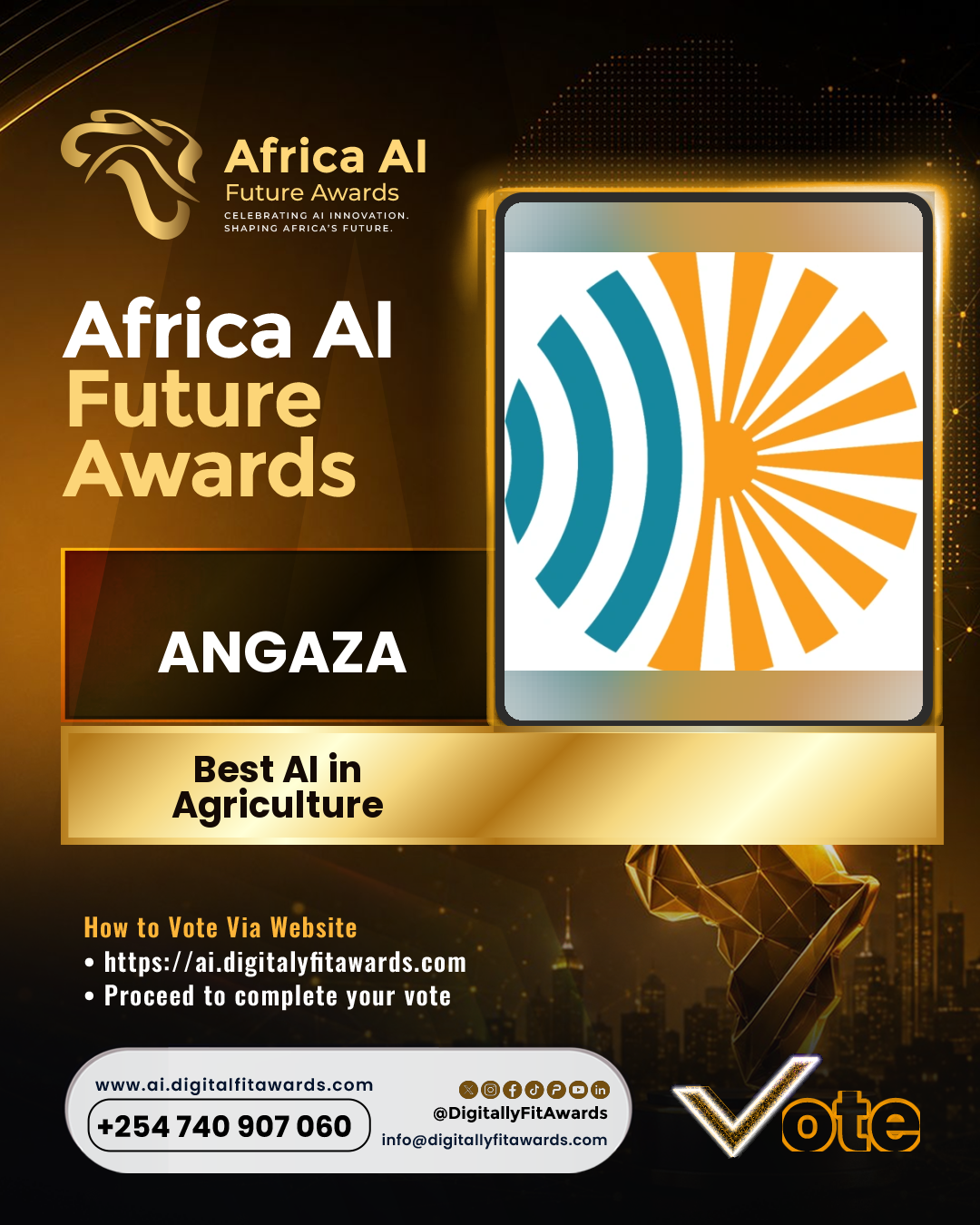 Angaza poster