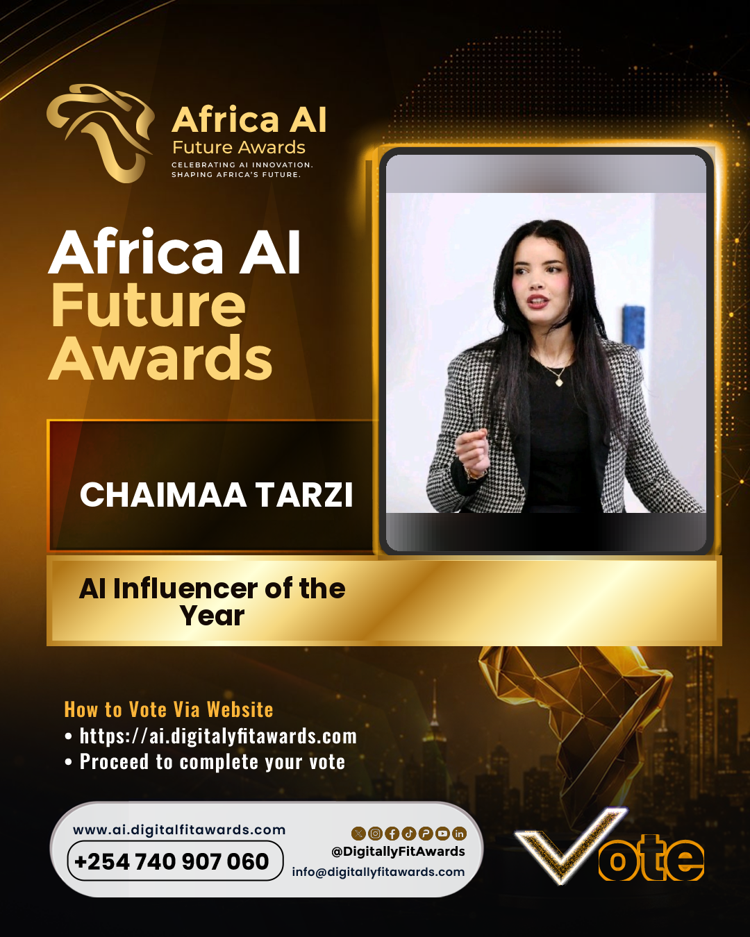 Chaimaa Tarzi poster