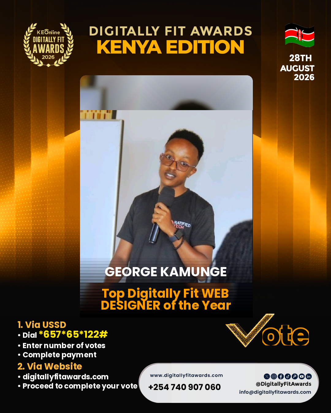 George Kamunge poster