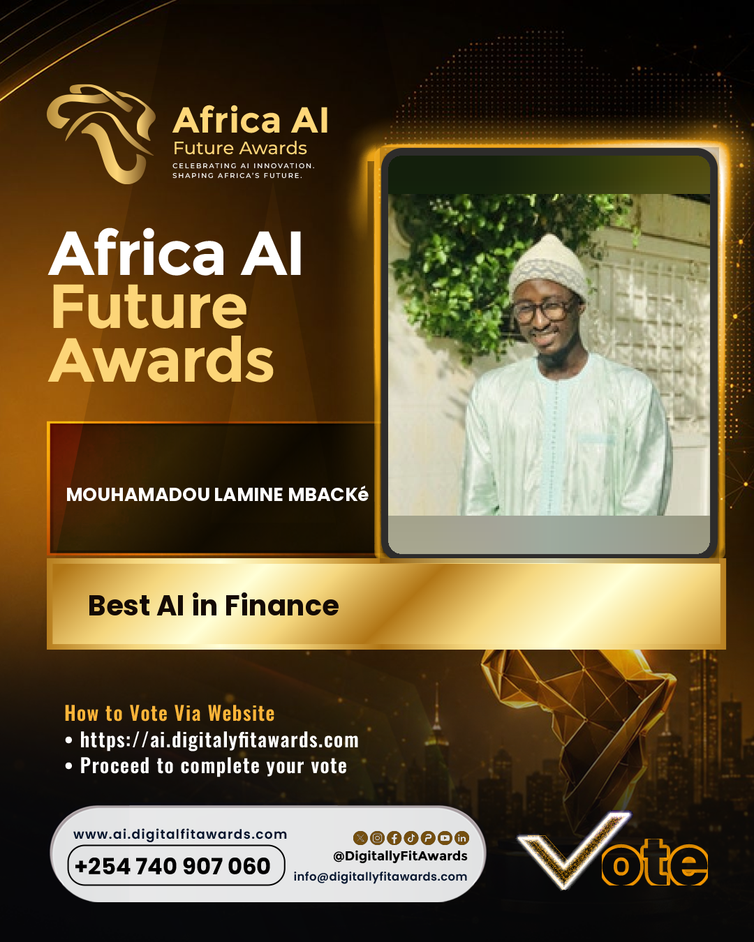 Mouhamadou Lamine Mbacké poster