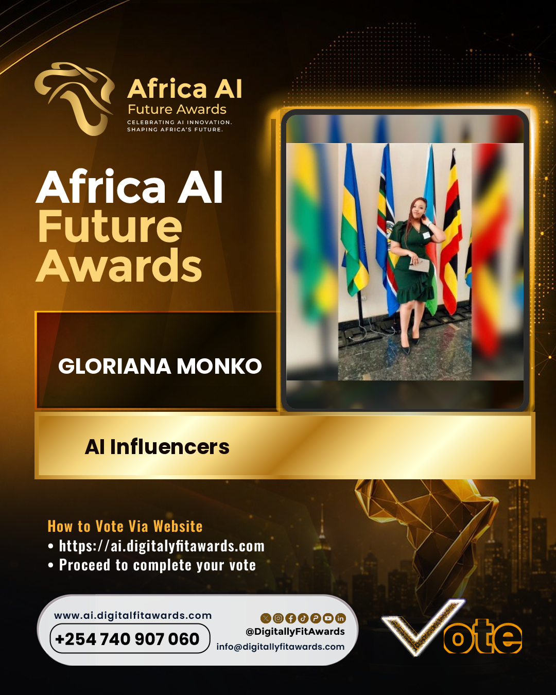 Gloriana Monko poster