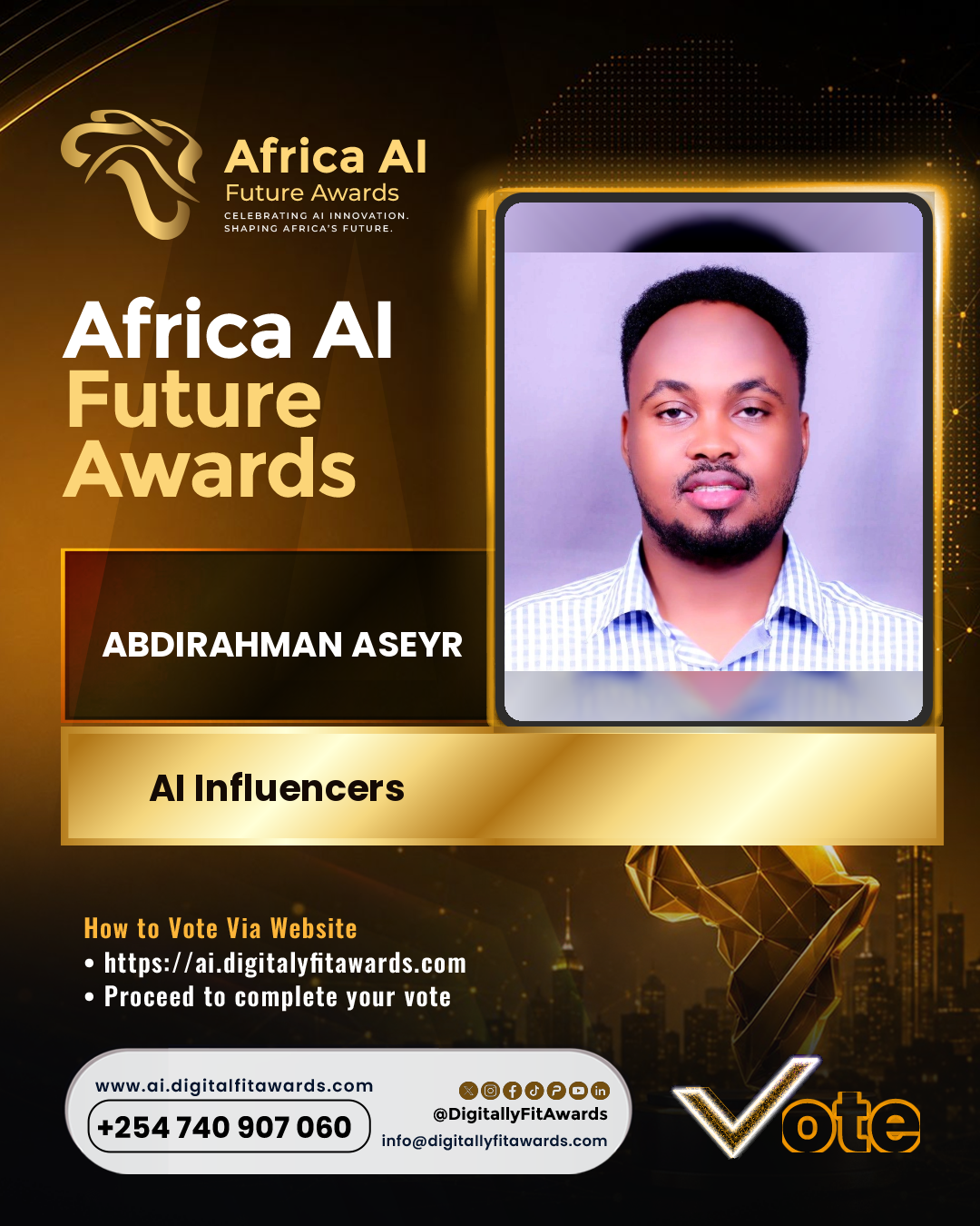 Abdirahman Aseyr poster