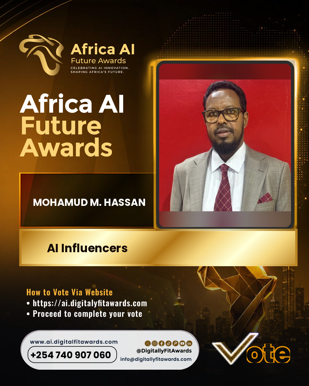 Mohamud M. Hassan poster