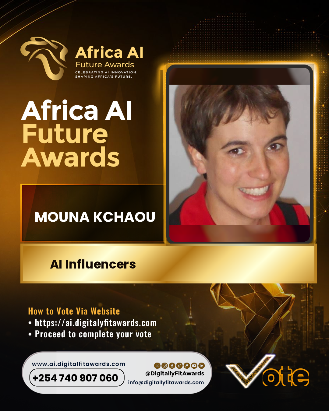 Mouna Kchaou poster