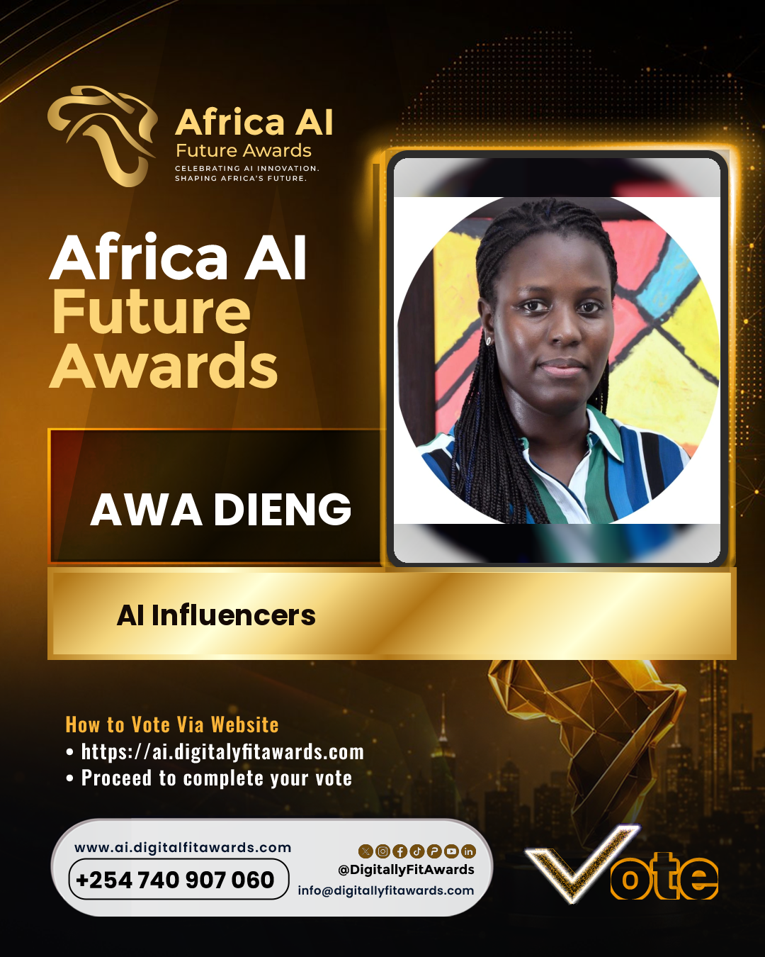 Awa Dieng poster