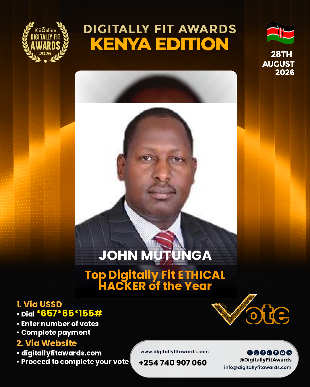 John Mutunga poster