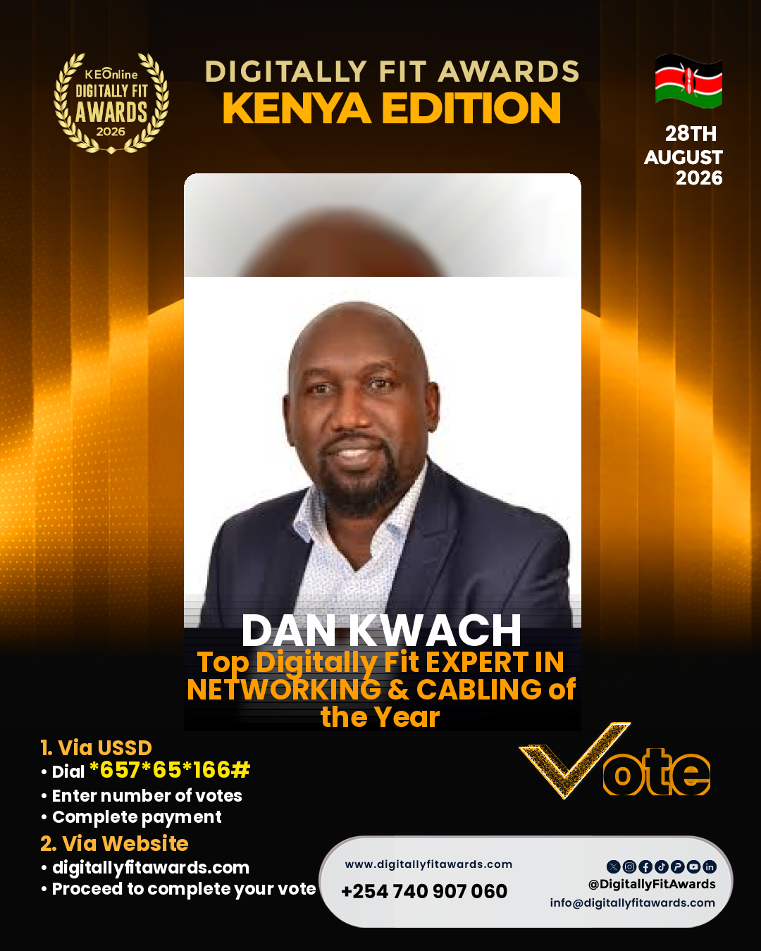 Dan Kwach poster