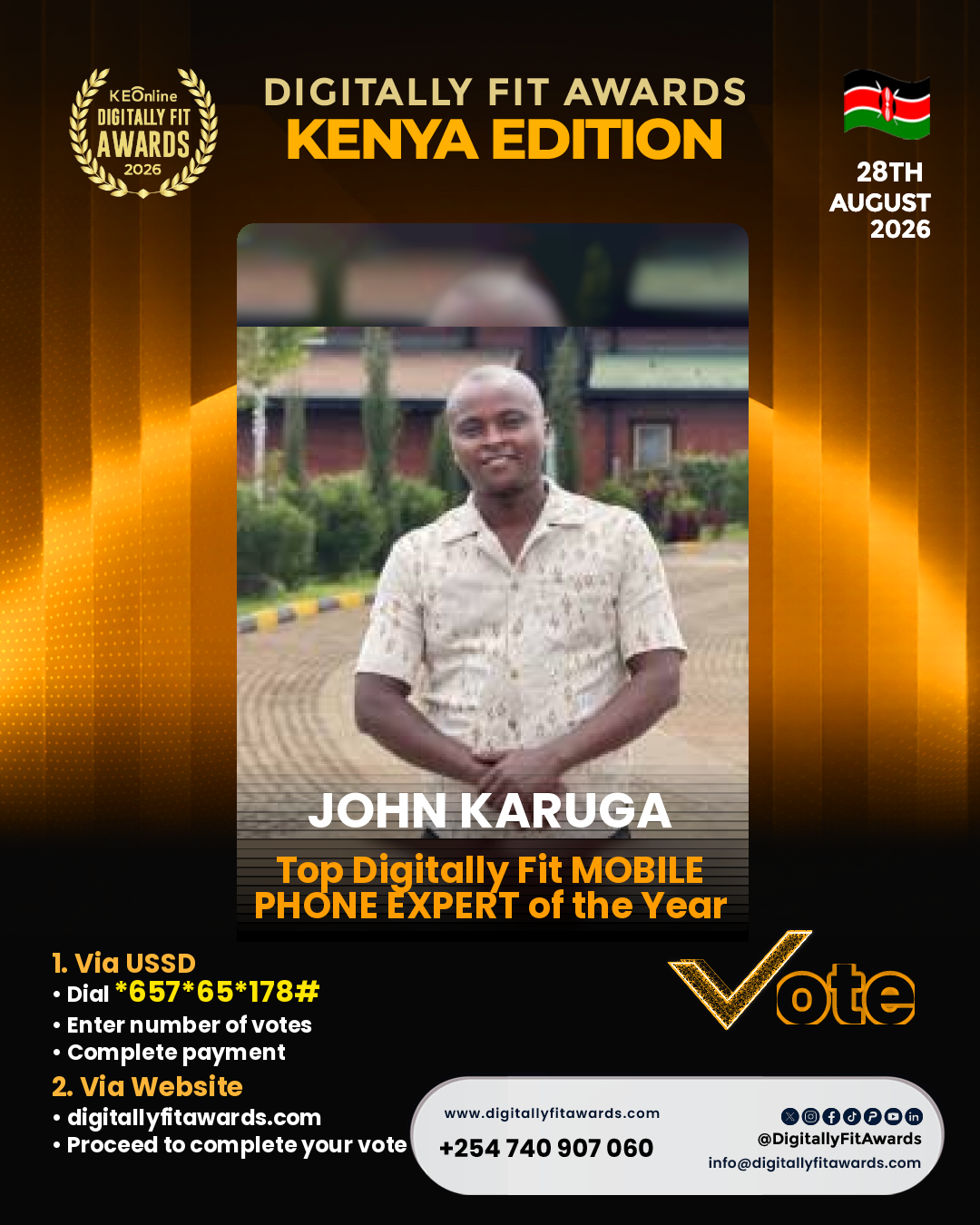 John Karuga poster
