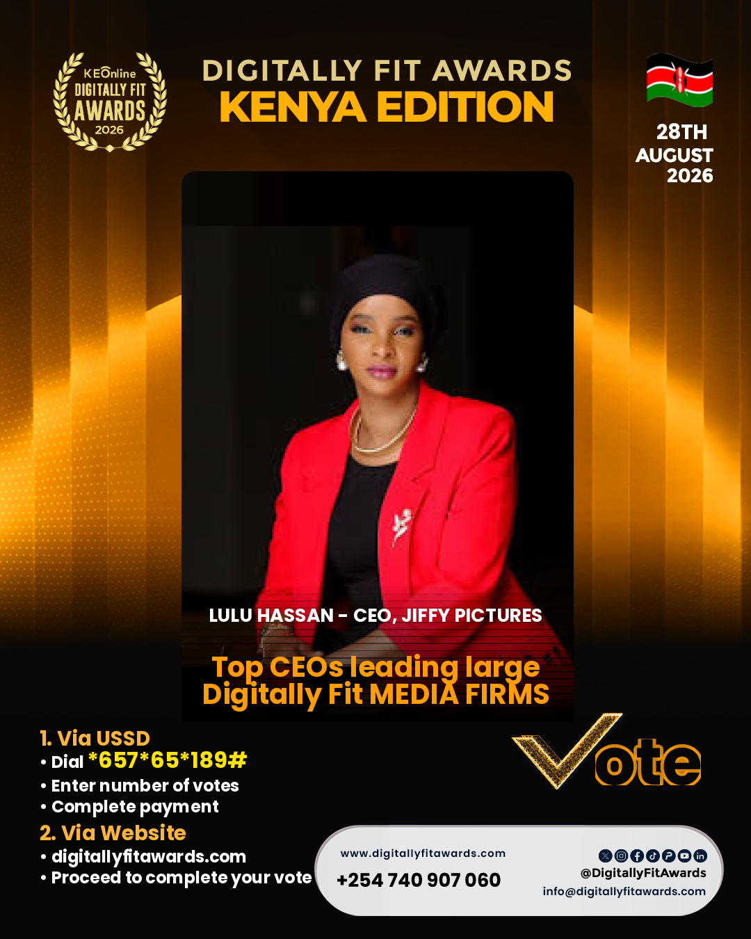 Lulu Hassan - CEO, Jiffy Pictures poster