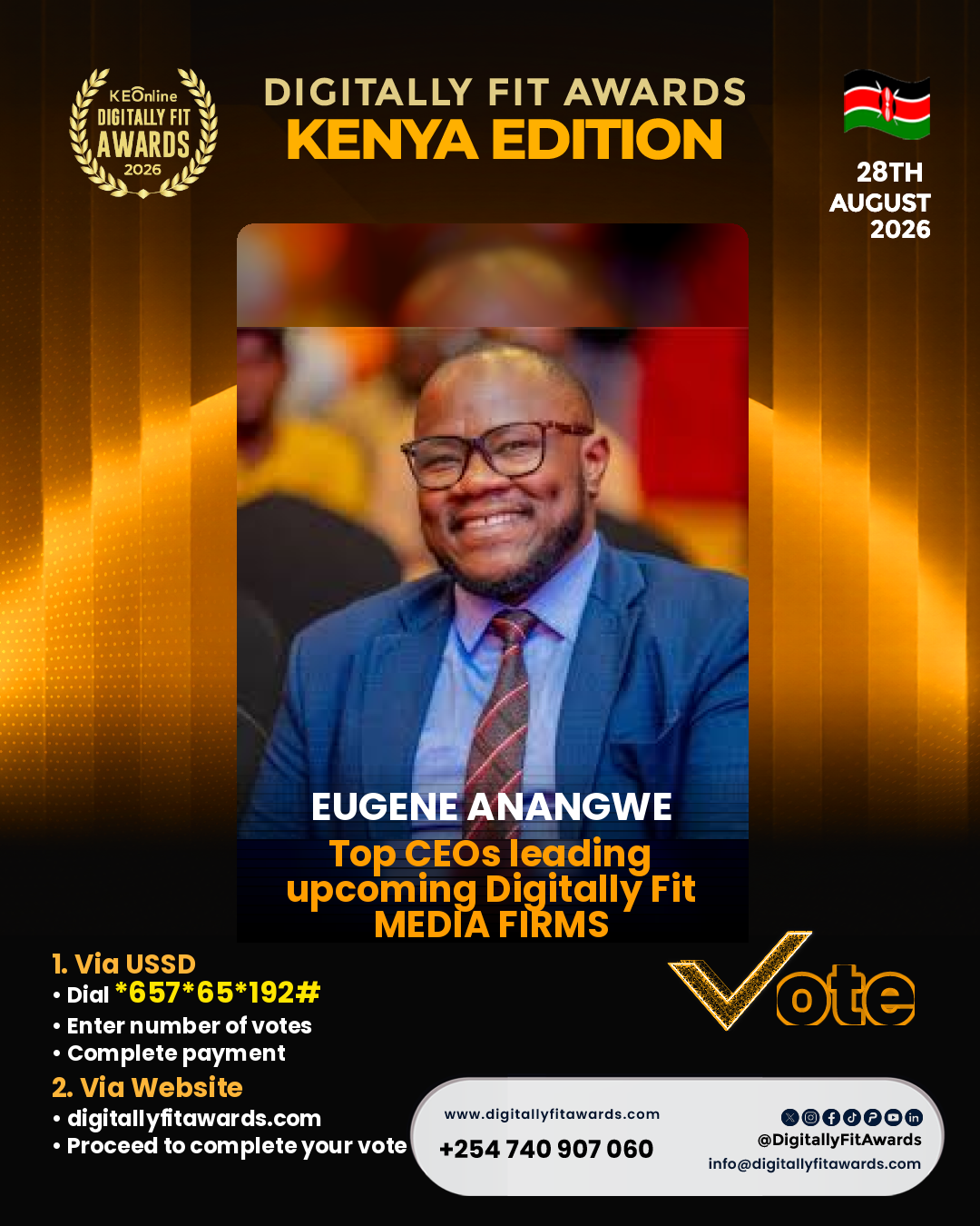 Eugene Anangwe poster