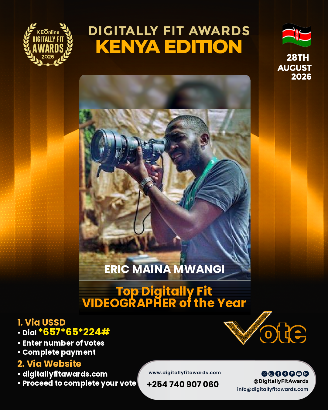 Eric Maina Mwangi poster