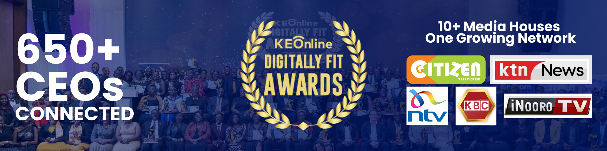 Citizen TV, KTN, NTV, KBC among  Leading Media Houses Spotlight the 14th Digitally Fit Awards