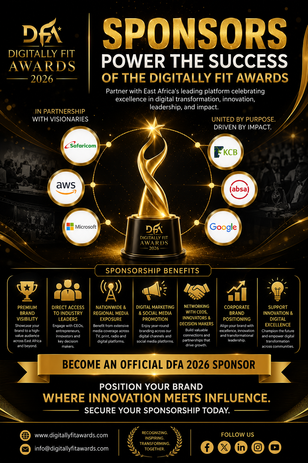 Sponsors Power the Success of the Digitally Fit Awards